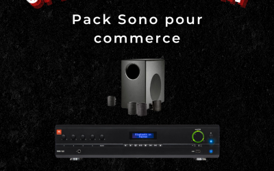 Pack Sonorisation de commerce